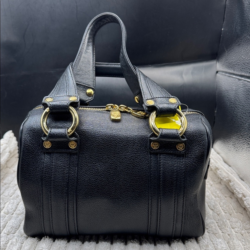 MCM Studded Boston Bag - Picture 4 of 11